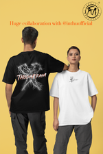 Lade das Bild in den Galerie-Viewer, FAMANCA Thodakkam Organic Oversized T-Shirt Damen / helle Farben
