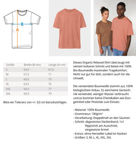 FAMANCA Libertad Fuser Relaxed T-Shirt Damen Helle Farben